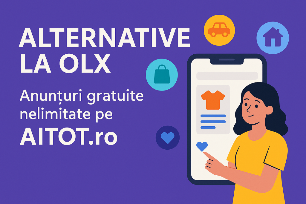 Alternative la OLX – platformă de anunțuri gratuite pe AITOT.ro
